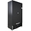 Combisteel Koelkast 2 Glasdeuren Zwart Nap-850 | 1120x597x2100(H)mm | 0.4kW | 7455.1918