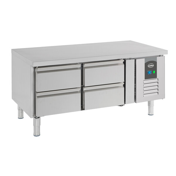 Combisteel Koelwerkbank 650 Hoog 4 Laden | 1200x700x650(H)mm | 0,245kW | 7950.0445