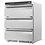 Combisteel Koelkast Tafelmodel RVS 3 Laden | 600x605x810(H)mm | 0,15kW | 7450.0536