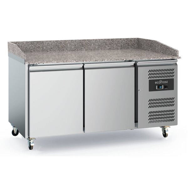 Combisteel Pizzawerkbank 2 Deurs  Met Wielen | 1515x800x1000(H)mm | 0.21kW | 7950.5135