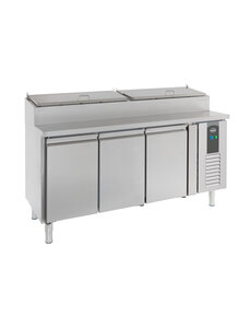 Combisteel Saladette 3 Deuren 8X1/3GN Pan | 1795x700x1085(H)mm | 0.32kW | 7450.0104