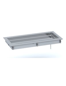 Combisteel Drop-In Crushed Ice Bak 3/1 | 1115x720x122(H)mm | 7495.0095