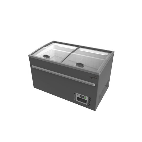 Combisteel Supermarkt Vrieskist Grijs 1450 Automatische Ontdooiing | 1450x850x870(H)mm | 0,5kW | 7455.2665