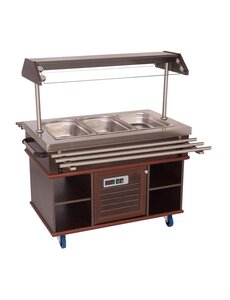 Combisteel Warm Buffet GN 3/1 | 1200x700x1400(H)mm | 3kW | 7078.0025