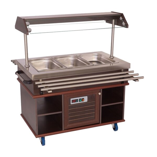 Combisteel Warm Buffet GN 3/1 | 1200x700x1400(H)mm | 3kW | 7078.0025