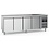 Combisteel 700 Koelwerkbank 4 Deuren  Met Verstelbare Poten | 2230x700x850(H)mm | 0.34kW | 7950.5045