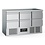 Combisteel Koelwerkbank 6 Laden | 1365x700x876(H)mm | 0.24kW | 7950.5085