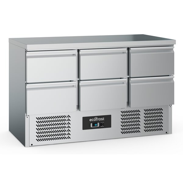 Combisteel Koelwerkbank 6 Laden | 1365x700x876(H)mm | 0.24kW | 7950.5085