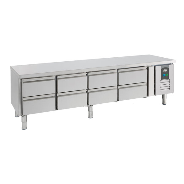 Combisteel Koelwerkbank 650 Hoog 8 Laden | 2000x700x650(H)mm | 0,27kW | 7950.0455