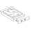 Combisteel Keramische Kookunit 2 Zones | 400x600x260(H)mm | 1x2,4 / 1x1,8kW | 7266.0035