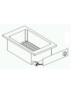 Combisteel El. Friteuse 1X10L | 400x600x356(H)mm | 5,5kW | 7266.0065