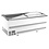Combisteel Supermarkt Vrieskist Wit 2125  Handmatige Ontdooiing | 2124x952x894(H)mm | 0,38kW | 7072.0055