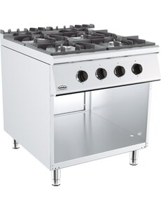 Combisteel Base 900 Gaskookunit 4 Br. | 800x900x900(H)mm | 34kW gas | 7178.3005