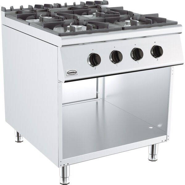 Combisteel Base 900 Gaskookunit 4 Br. | 800x900x900(H)mm | 34kW gas | 7178.3005