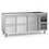 Combisteel 700 Koelwerkbank 6 Laden  Met Verstelbare Poten | 1795x700x850(H)mm | 0.23kW | 7950.5185