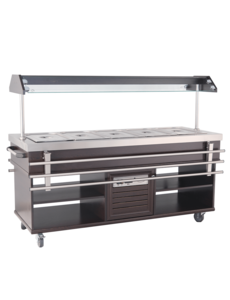 Combisteel Warm Buffet GN 5/1 | 1900x700x1400(H)mm | 3kW | 7078.0035