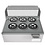 Combisteel Schepijsvitrine Zanzibar 6 | 939x674x935(H)mm | 0,14kW | 7472.0175