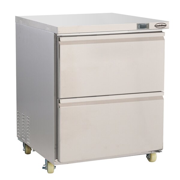 Combisteel RVS Vrieskast 2 Laden | 705x785x850(H)mm | 0,25kW | 7450.0265