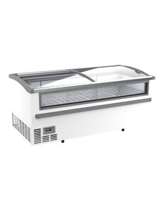 Combisteel Supermarkt Vrieskist Wit 2125  Handmatige Ontdooiing | 2124x952x894(H)mm | 0,395kW | 7072.0065