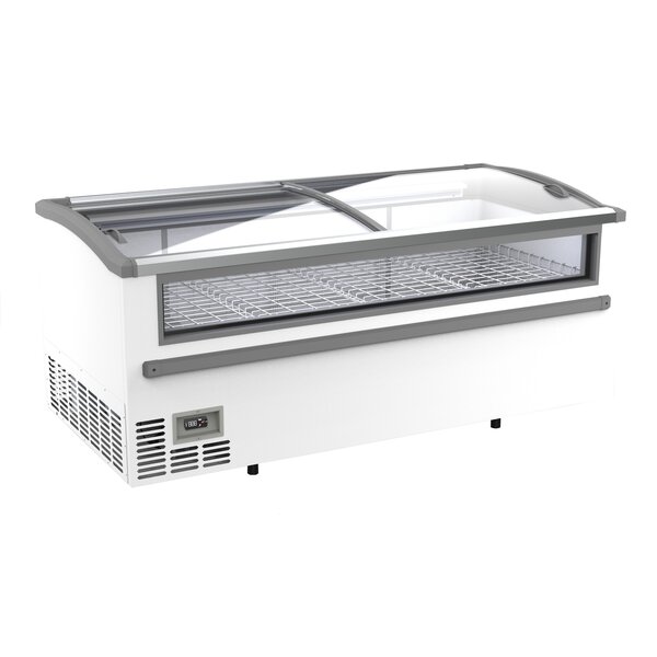 Combisteel Supermarkt Vrieskist Wit 2125  Handmatige Ontdooiing | 2124x952x894(H)mm | 0,395kW | 7072.0065
