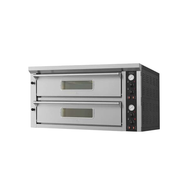 Combisteel Elek. Pizzaoven Dubbel 2 x6 | 1370x880x765(H)mm | 13.2kW | 7548.0105