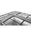 Combisteel Supermarkt Vrieskist Grijs 2500 Automatische Ontdooiing *Transport Op Aanvraag* | 2500x850x870(H)mm | 0,75kW | 7455.2675