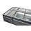Combisteel Supermarkt Vrieskist Grijs 2500 Automatische Ontdooiing *Transport Op Aanvraag* | 2500x850x870(H)mm | 0,75kW | 7455.2675