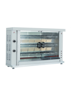 Combisteel Kippengrill Gas 3 Spitten | 1320x460x880(H)mm | 0,1kW | 7472.0025