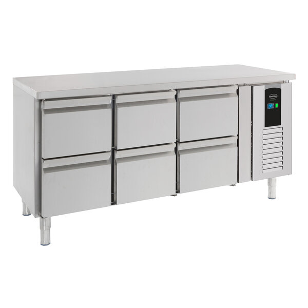 Combisteel 700 Koelwerkbank 6 Laden Energy Line | 1795x700x860(H)mm | 0,3kW | 7450.5045