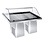 Combisteel Gekoelde Visvitrine 1.9 | 1880x900x1200(H)mm | 0,19kW | 7083.0015