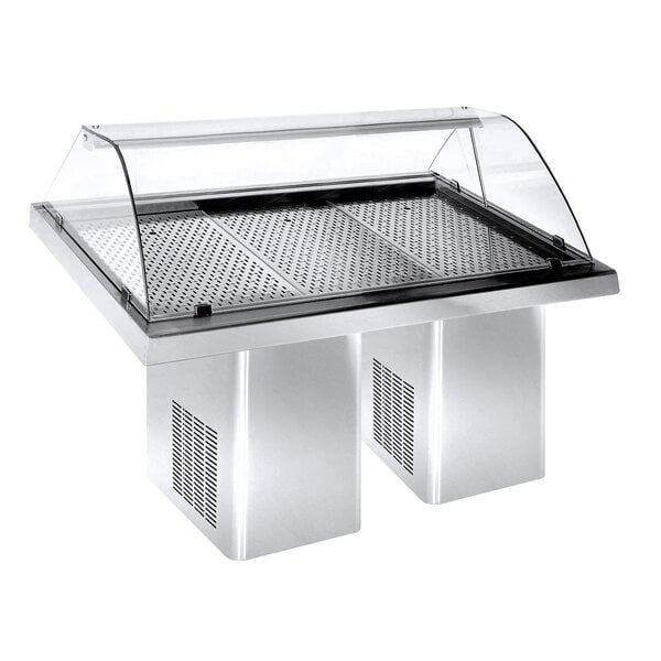 Combisteel Gekoelde Visvitrine 1.9 | 1880x900x1200(H)mm | 0,19kW | 7083.0015