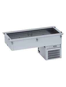 Combisteel Drop-In Gekoelde Bak Geventileerd 3/1 - 160Mm | 1115x720x677(H)mm | 0,375kW | 7495.0075