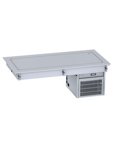 Combisteel Drop-In Gekoelde Plaat 6/1 | 2090x610x476(H)mm | 0,49kW | 7495.0025