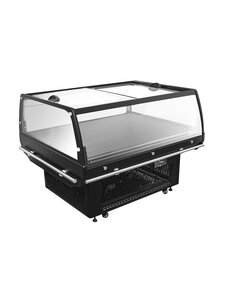 Combisteel Koeleiland Met Glasdeksel 1.3 | 1360x1095x960(H)mm | 0,5kW | 7090.0025