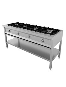 Combisteel Pannenkoekentafel 4-Pits | 1685x600x800(H)mm | 26kW gas | 7003.0915