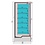 Combisteel Wandkoeling Mike 1.3 | 1350x865x2000(H)mm | 0,37kW | 7350.0065