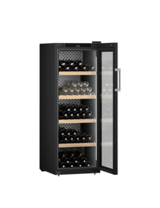 Liebherr Wijnbewaarkast Grandcruselection met Glasdeur | 59,7x76,3x168,4(H)cm | 1 Zone | Energielabel F | WPbli 5031-20