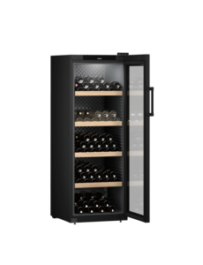 Liebherr Wijnbewaarkast Grandcru met Glasdeur | 59,7x76,3x168,4(H)cm | 1 Zone | Energielabel F | WPbl 5001-20