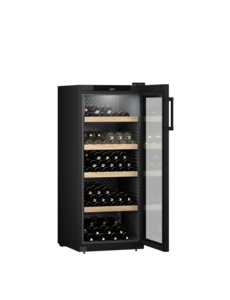 Liebherr Wijnbewaarkast Grandcru met Glasdeur | 59,7x76,3x148,4(H)cm | 1 Zone | Energielabel F | WPbl 4601-20