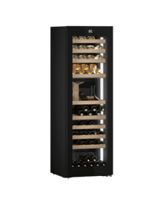 Liebherr Wijnklimaatkast Vinidor Selection met Zwarte Glasdeur | 59,7x67,8x185,4(H)cm | 3 Zones | Energielabel F | WPgbi 5283-20
