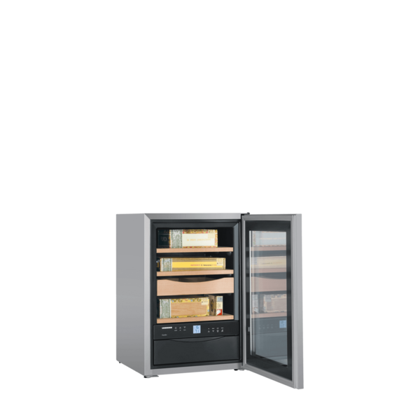 Liebherr Humidor Rvs met Glasdeur | 43L | 42,5x47,8x61,2(H)cm | 1 Zone | ZKes 453-20