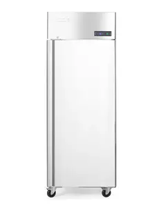 Hendi/Arktic Vriezer met één deur RVS 670 Liter | -22/-17°C |  730x805xH2065 mm.