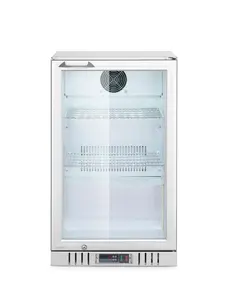 Hendi/Arktic Backbar koelkast met enkele deur | Arktic | 75L | Zilver | 220-240V/120W | 530x500x(H)840mm