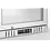 Hendi/Arktic Backbar koelkast met enkele deur | Arktic | 75L | Zilver | 220-240V/120W | 530x500x(H)840mm
