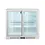 Hendi/Arktic Backbar koelkast met schuifdeuren | Arktic | 150L | Zilver | 220-240V/160W | 900x520x(H)840mm