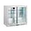 Hendi/Arktic Backbar koelkast met schuifdeuren | Arktic | 150L | Zilver | 220-240V/160W | 900x520x(H)840mm