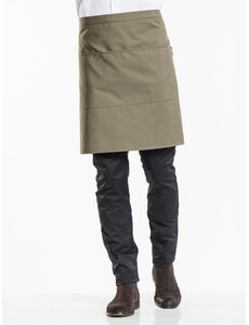 Chaud Devant Apron schort met 3 zakken | Dark Olive | W100 x L50 cm.