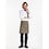 Chaud Devant Apron schort met 3 zakken | Dark Olive | w100 x L50