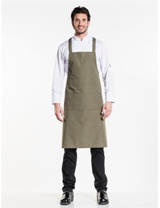 Chaud Devant Schort Cross met één zak | Dark Olive | W85 – L100 cm