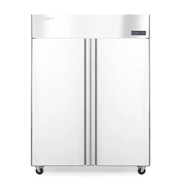 Hendi/Arktic Hendi Vriezer met twee deuren RVS 1300 Liter | -22/-17°C | 1314x805xH1940 mm.